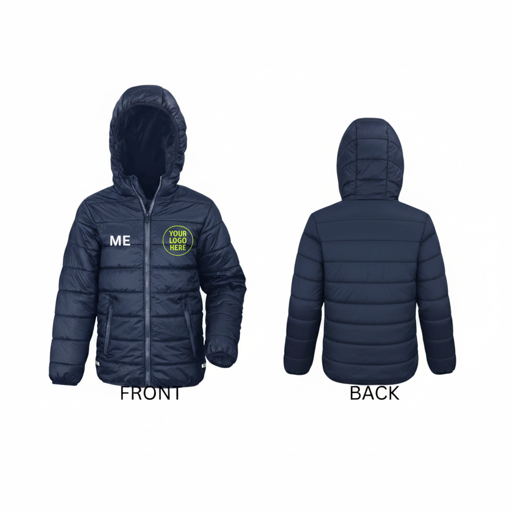 Kids Core Soft Padded Jacket - The Merch Collective UK
