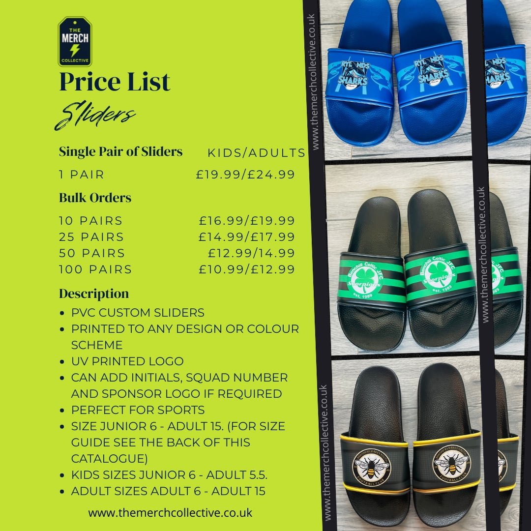 Kids Premium Sports Sliders - All About Annie LTD