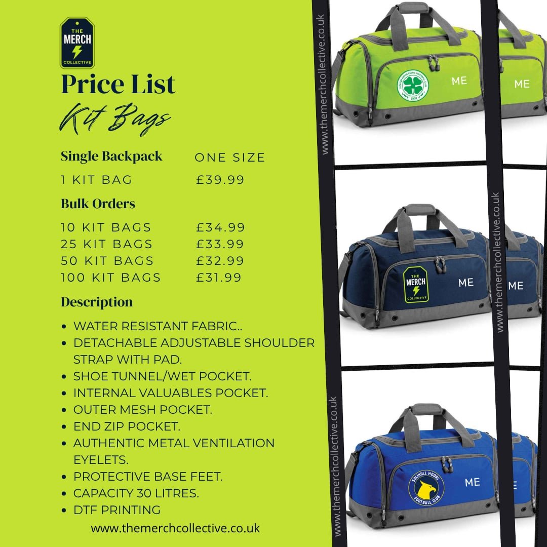 Large Holdall - The Merch Collective UK