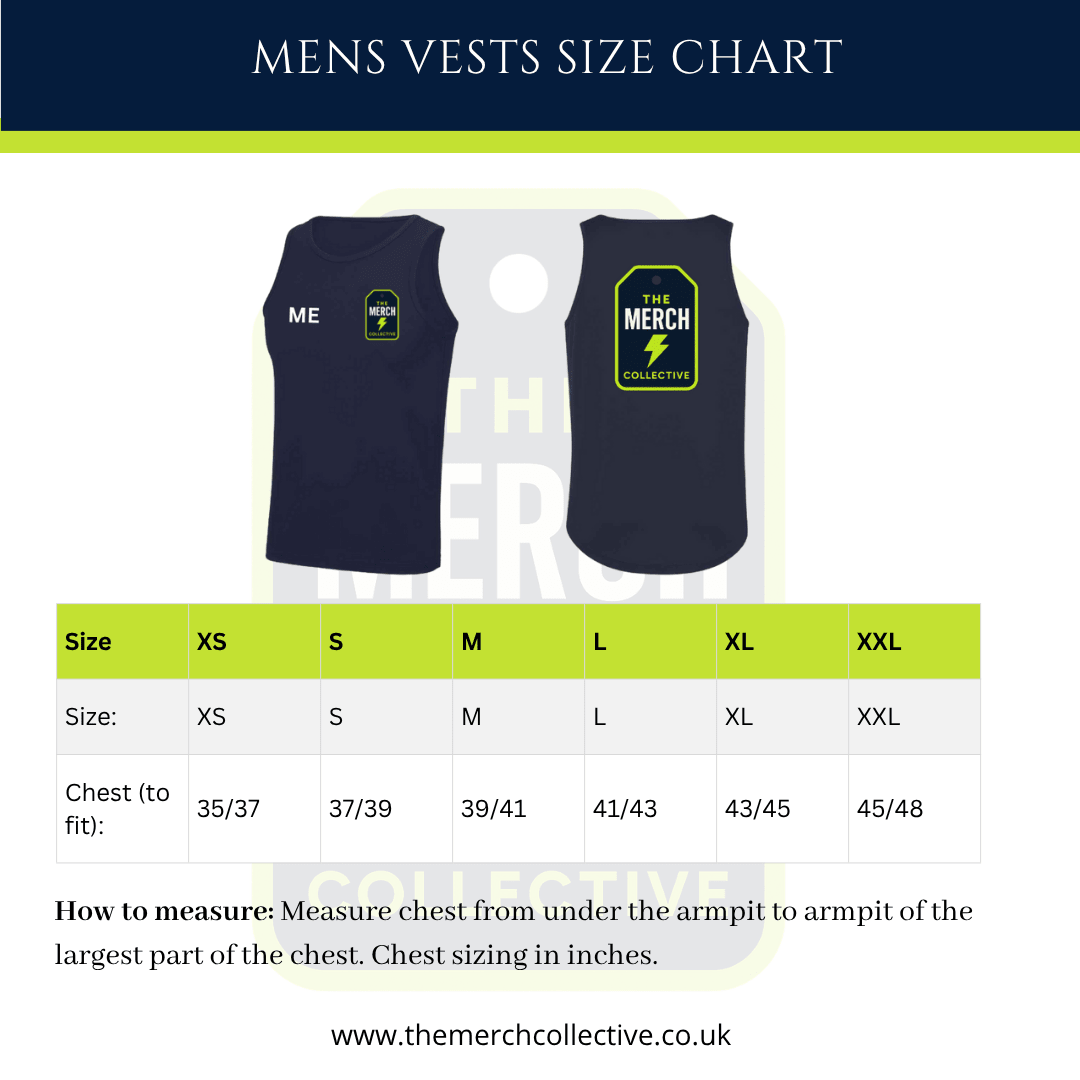 Men Vests - The Merch Collective UK
