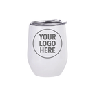 Premium Double Wall Stainless Steel Travel Cup 350ml - The Merch Collective UK