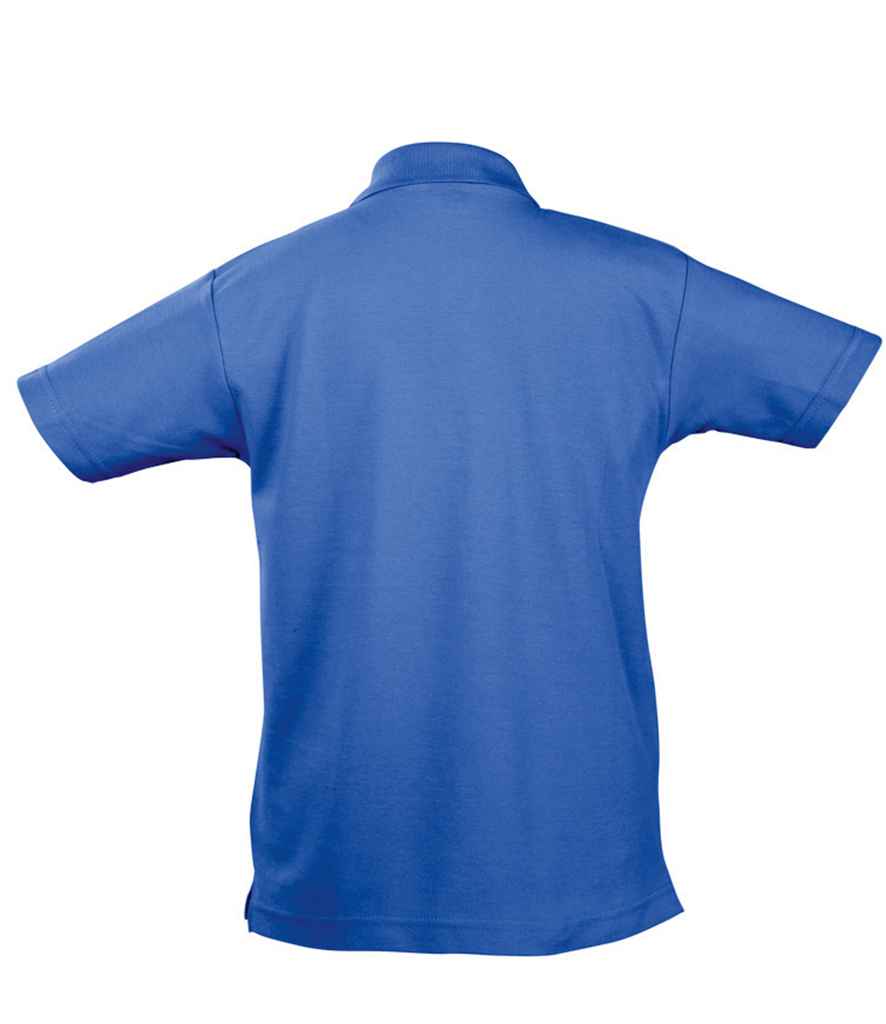 Premium Kids Summer II Cotton Polo Shirt - The Merch Collective UK