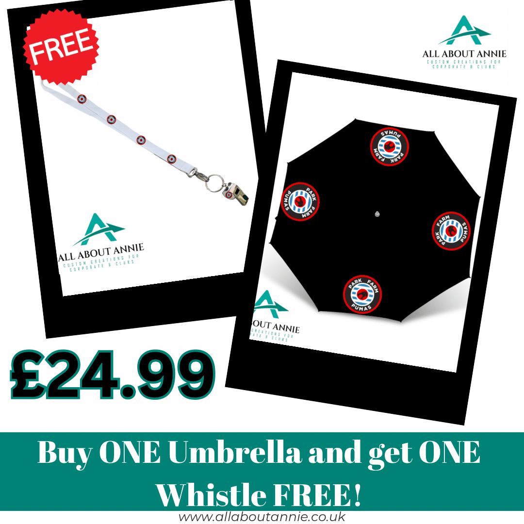 Umbrella & Whistle Bundle - The Merch Collective UK