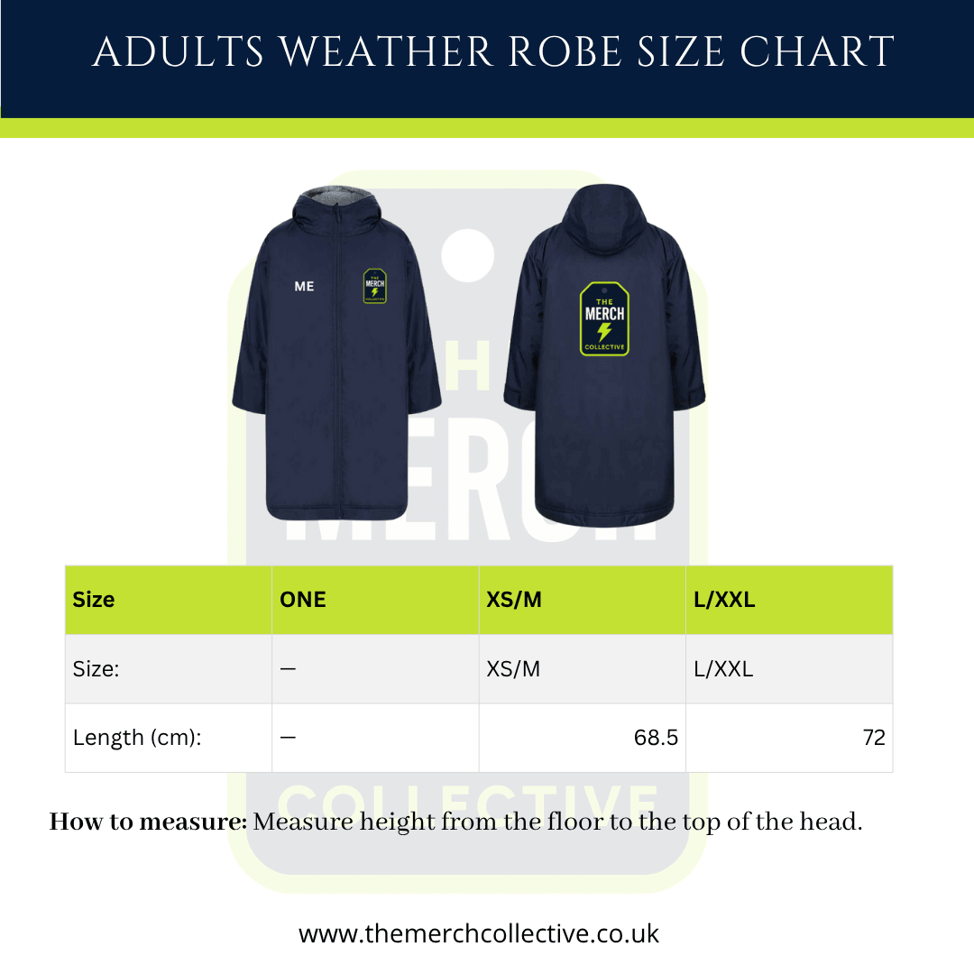 Wakefield Athletic JFC Adults Weather Robe - The Merch Collective UK
