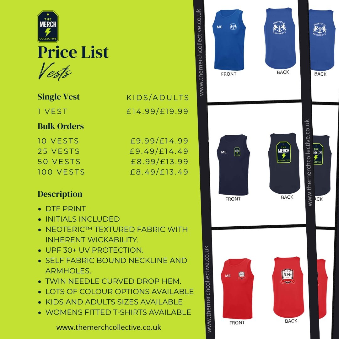 Women Vest - The Merch Collective UK